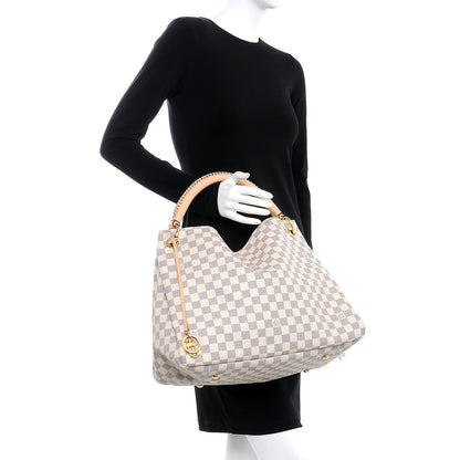 Louis Vuitton Damier Azur Artsy MM 2 of 8