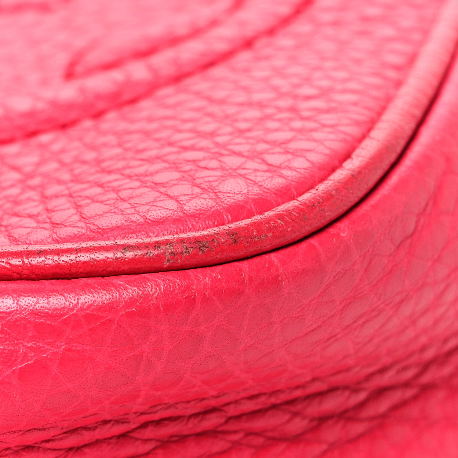 Gucci Pebbled Calfskin Children's Mini Soho Disco Messenger Bag Pink 12 of 12