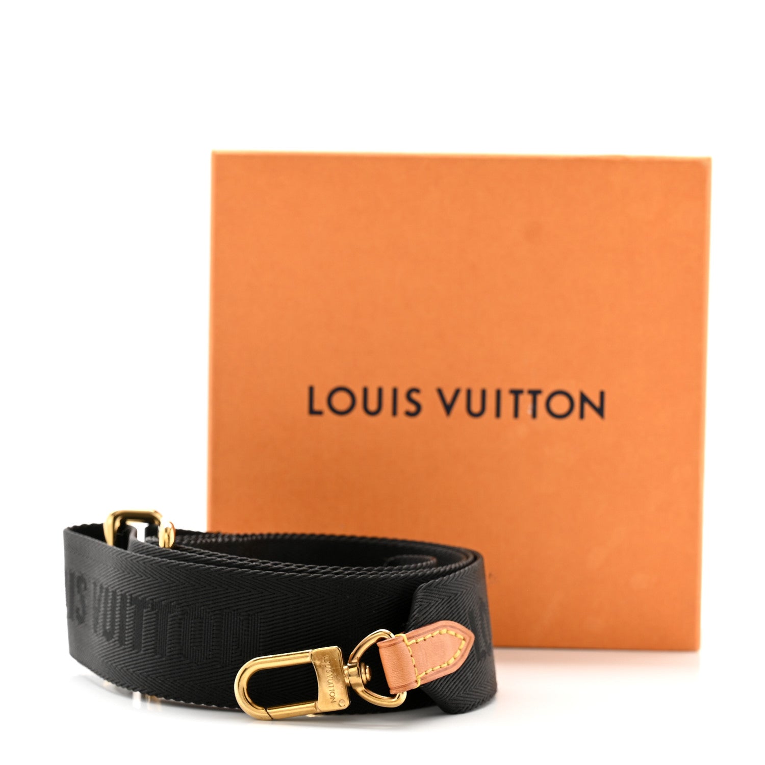 Louis Vuitton Nylon Multi Pochette Accessories Bandouliere Shoulder Strap Black 5 of 5