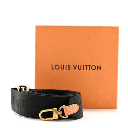 Louis Vuitton Nylon Multi Pochette Accessories Bandouliere Shoulder Strap Black 5 of 5