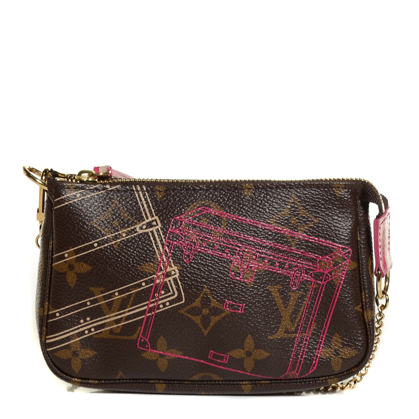 Monogram 2014 Christmas Animation Mini Pochette Accessories