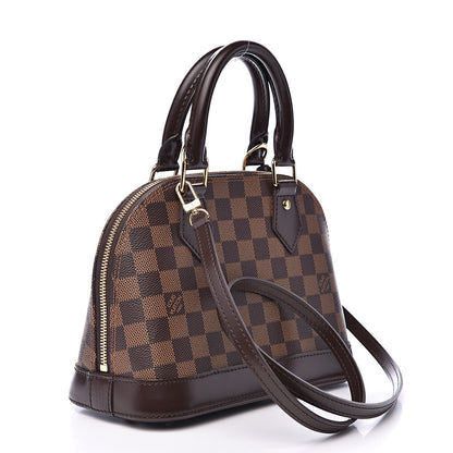 Louis Vuitton Damier Ebene Alma BB 3 of 9