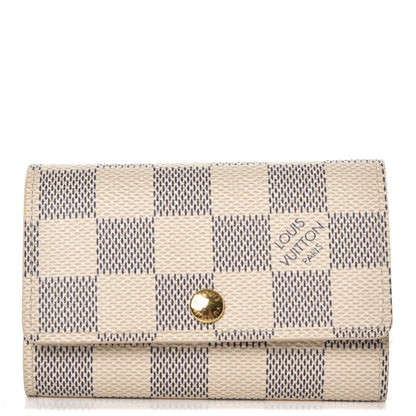 Louis Vuitton Damier Azur Multicles 6 Key Holder 1 of 8