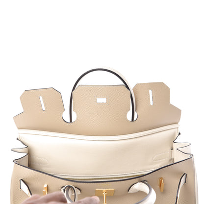 Hermes Epsom Horseshoe Birkin 30 Trench Craie 21 of 38