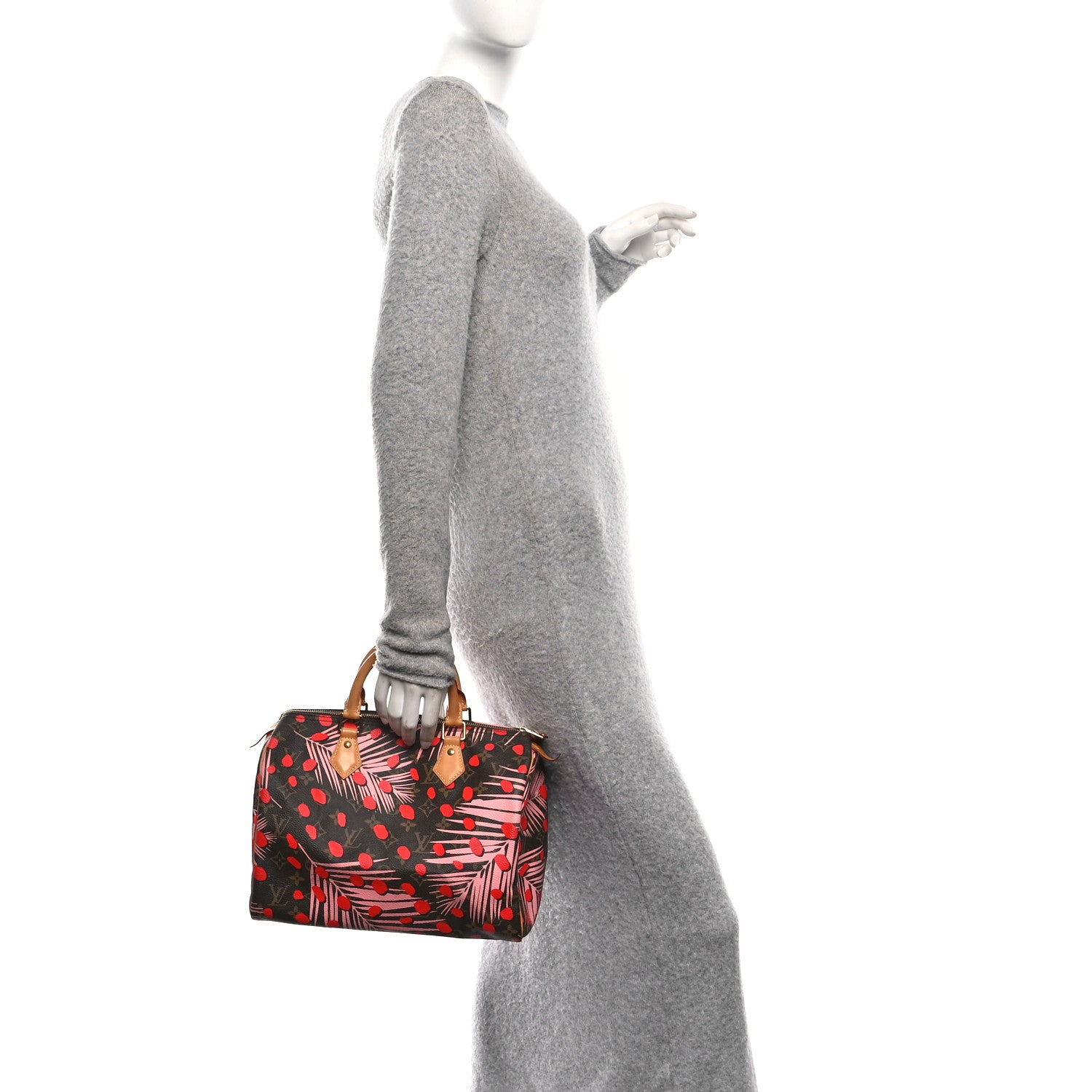 Louis Vuitton Monogram Jungle Dots Speedy 30 Sugar Pink Poppy 2 of 10