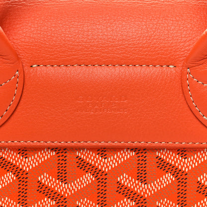 Goyard Goyardine Calfskin Mini Alpin Backpack Orange 6 of 11