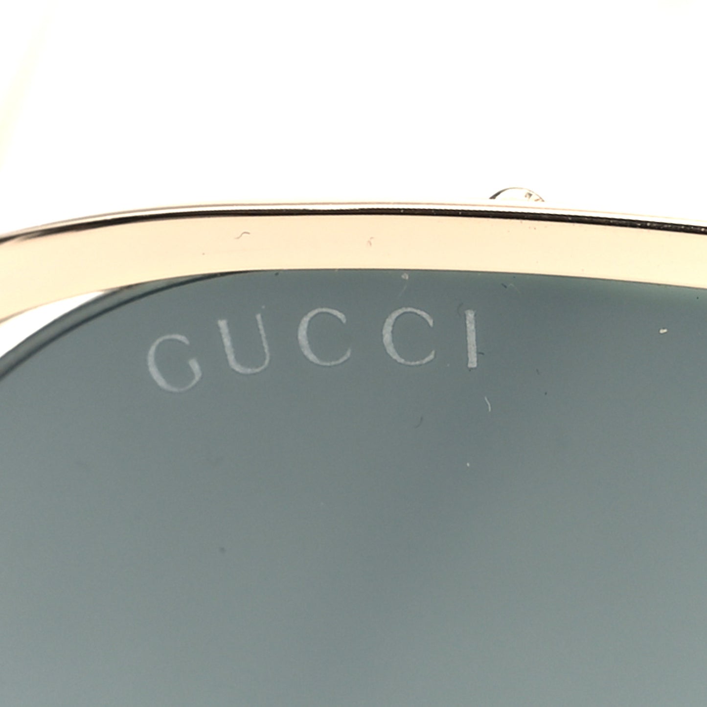 Metal Oversized Round Frame GG0225S Sunglasses Gold