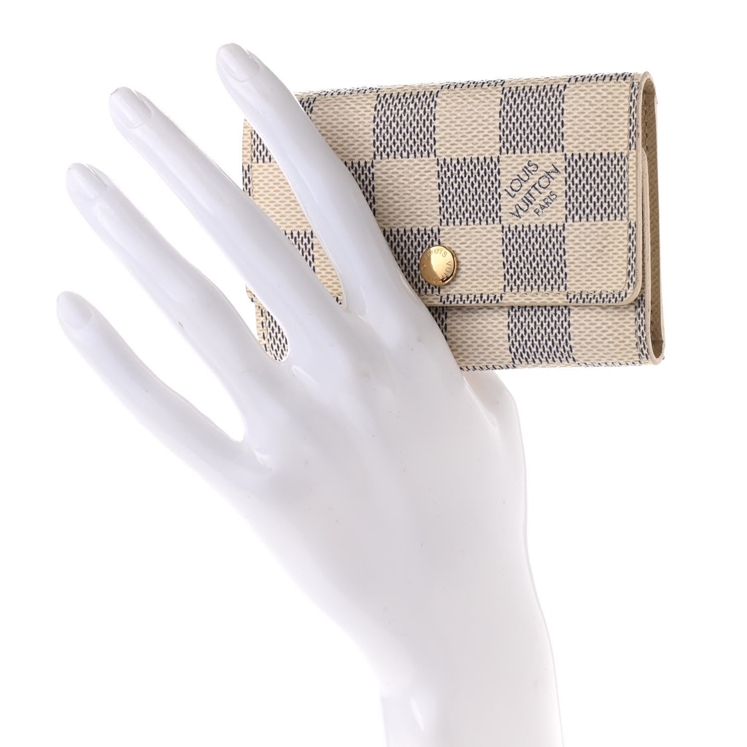 Louis Vuitton Damier Azur Multicles 6 Key Holder 2 of 13