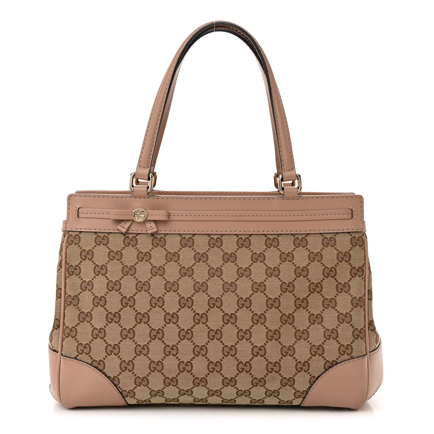 Monogram Medium Mayfair Tote Porcelain Rose