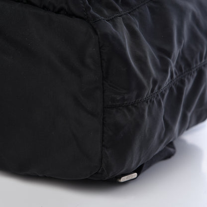 Prada Nylon Vela Medium Backpack Black 10 of 11