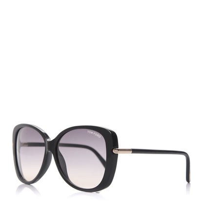 Tom Ford Linda Butterfly Sunglasses TF324 Black 1 of 8