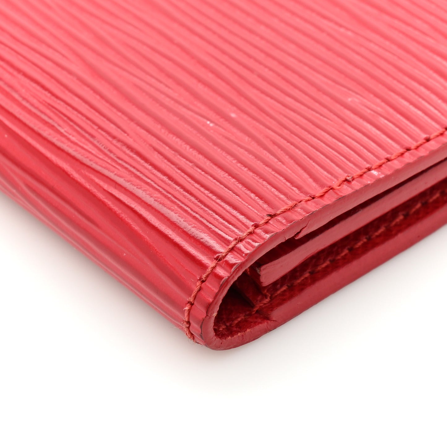 Epi Business Card Holder Red