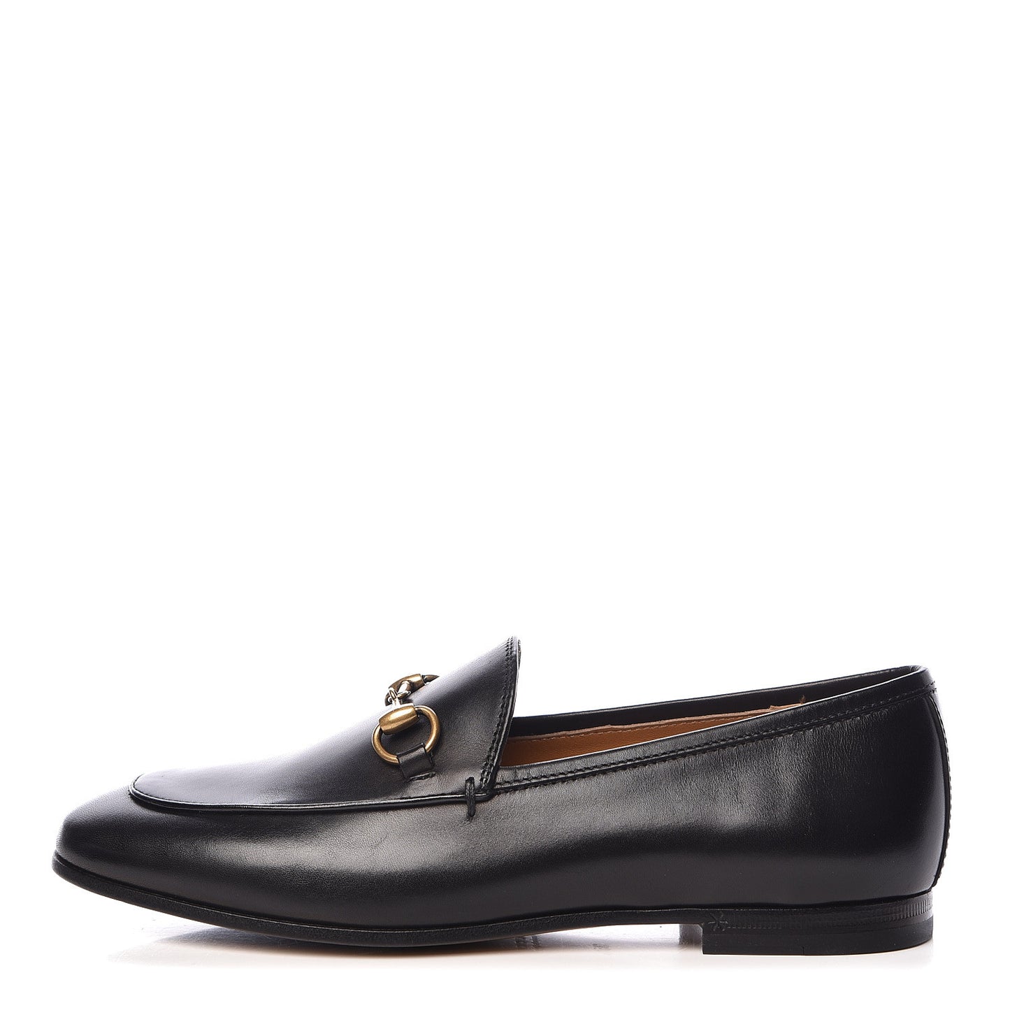 Calfskin Womens Jordaan Loafers 35.5 Black
