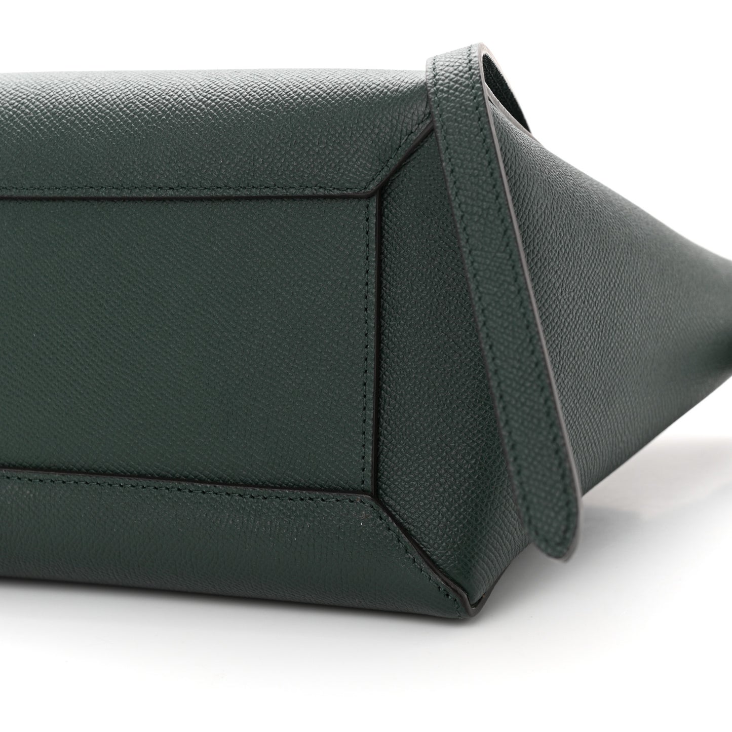 Grained Calfskin Micro Belt Bag Amazone