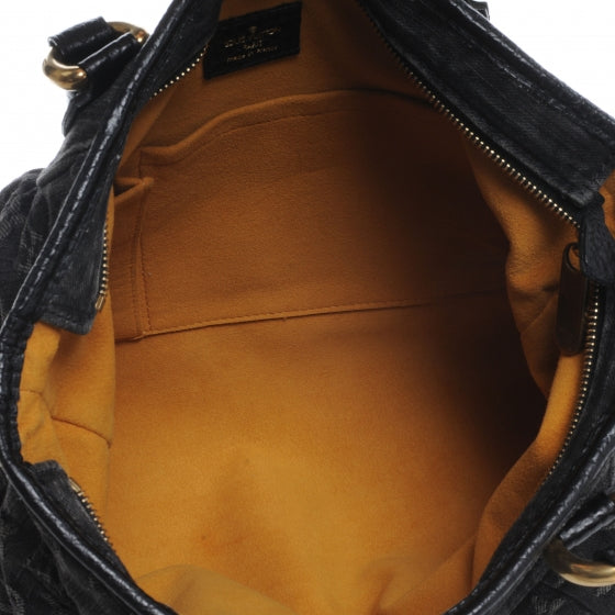 Louis Vuitton Denim Neo Cabby MM Black 5 of 7