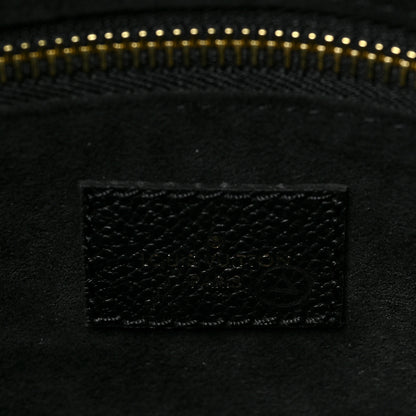Louis Vuitton Empreinte Monogram Giant Neverfull MM Black Beige 6 of 8
