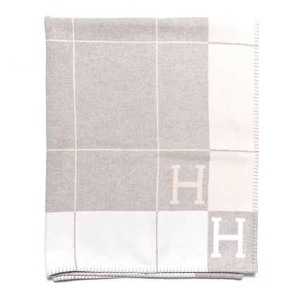 Hermes Wool Cashmere Avalon III Blanket Coco Camomille 3 of 4