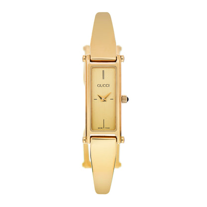 Gucci Stainless Steel 12mm 1500L Horsebit Quartz Watch Gold 1 of 5