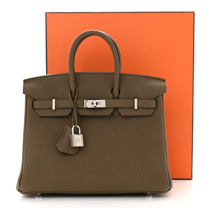 Hermes Togo Birkin 25 Toundra 12 of 12