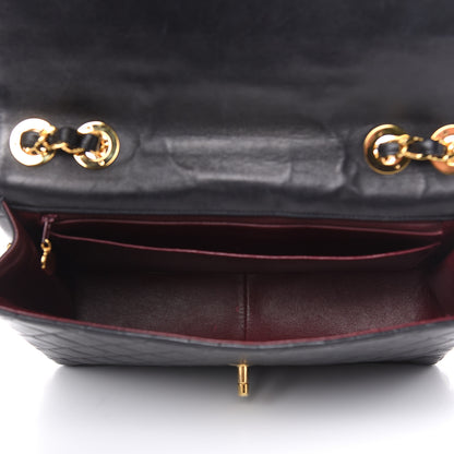 Chanel Lambskin Quilted XL Jumbo Single Flap Black 5 of 18