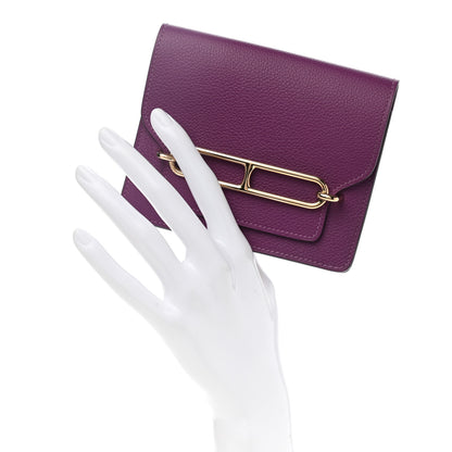 Hermes Evercolor Roulis Slim Wallet Anemone 2 of 9