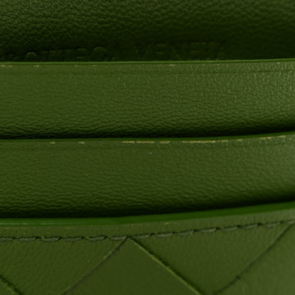 Bottega Veneta Nappa Intrecciato Card Holder Green 9 of 10