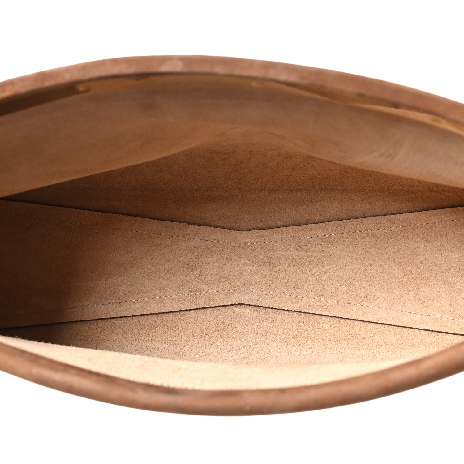 Alaia Nubuck Medium Le Click East West Bag Umber 5 of 9