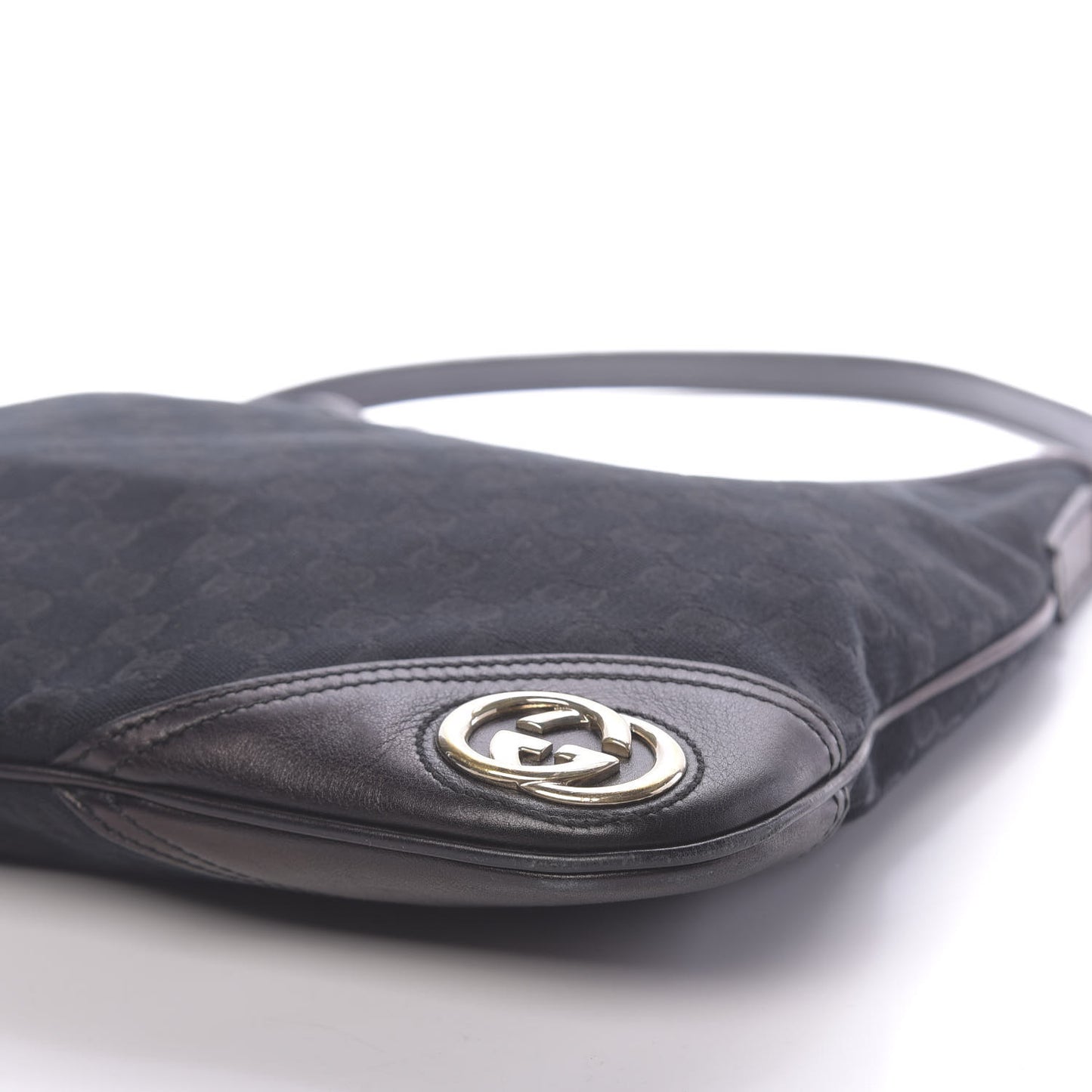 Monogram Medium New Britt Hobo Black