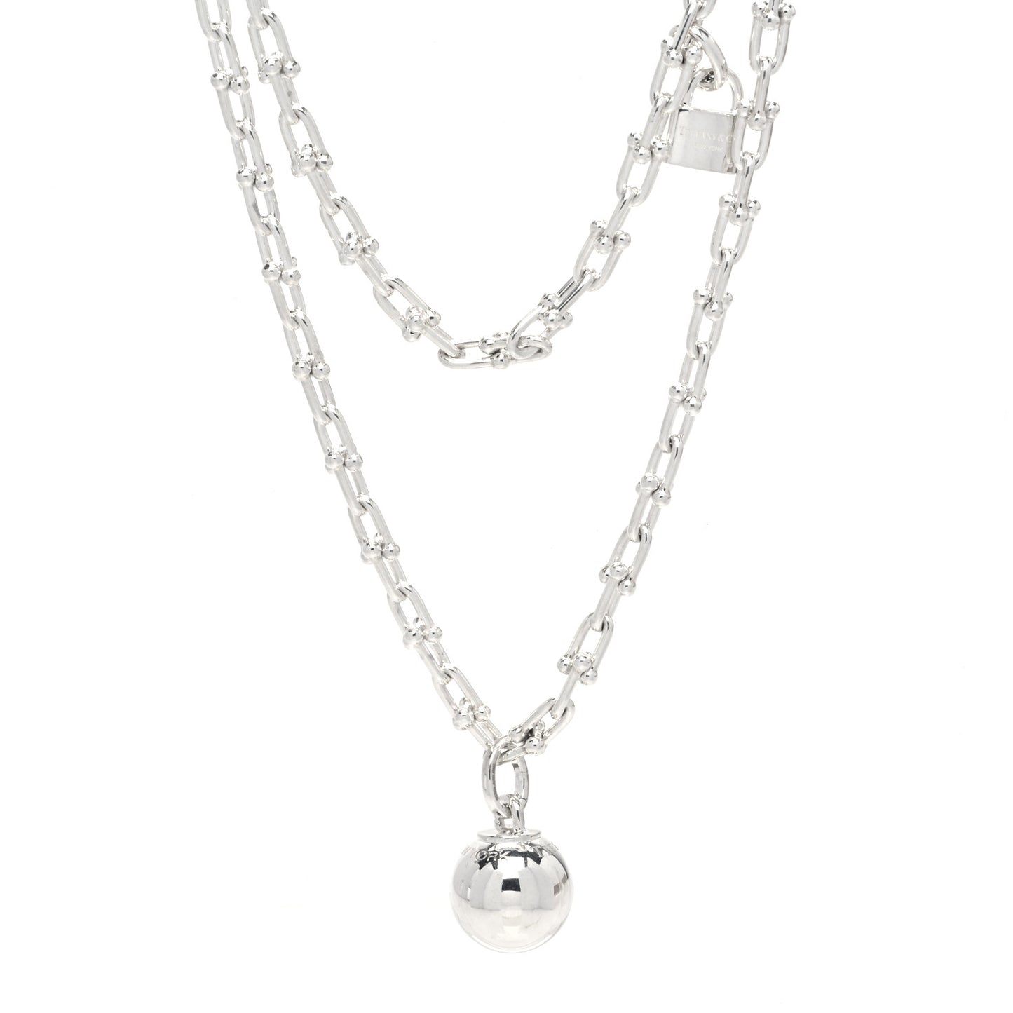 Sterling Silver HardWear Wrap Necklace