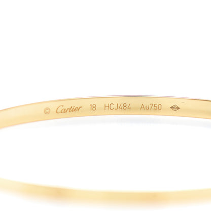 Cartier 18K Yellow Gold Small LOVE Bracelet 18 4 of 4