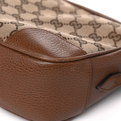 Gucci Monogram Mini Bree Messenger Bag Beige Tabacco 12 of 24