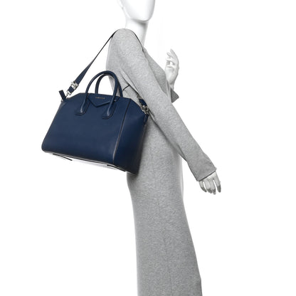 Givenchy Sugar Goatskin Medium Antigona Night Blue 2 of 14