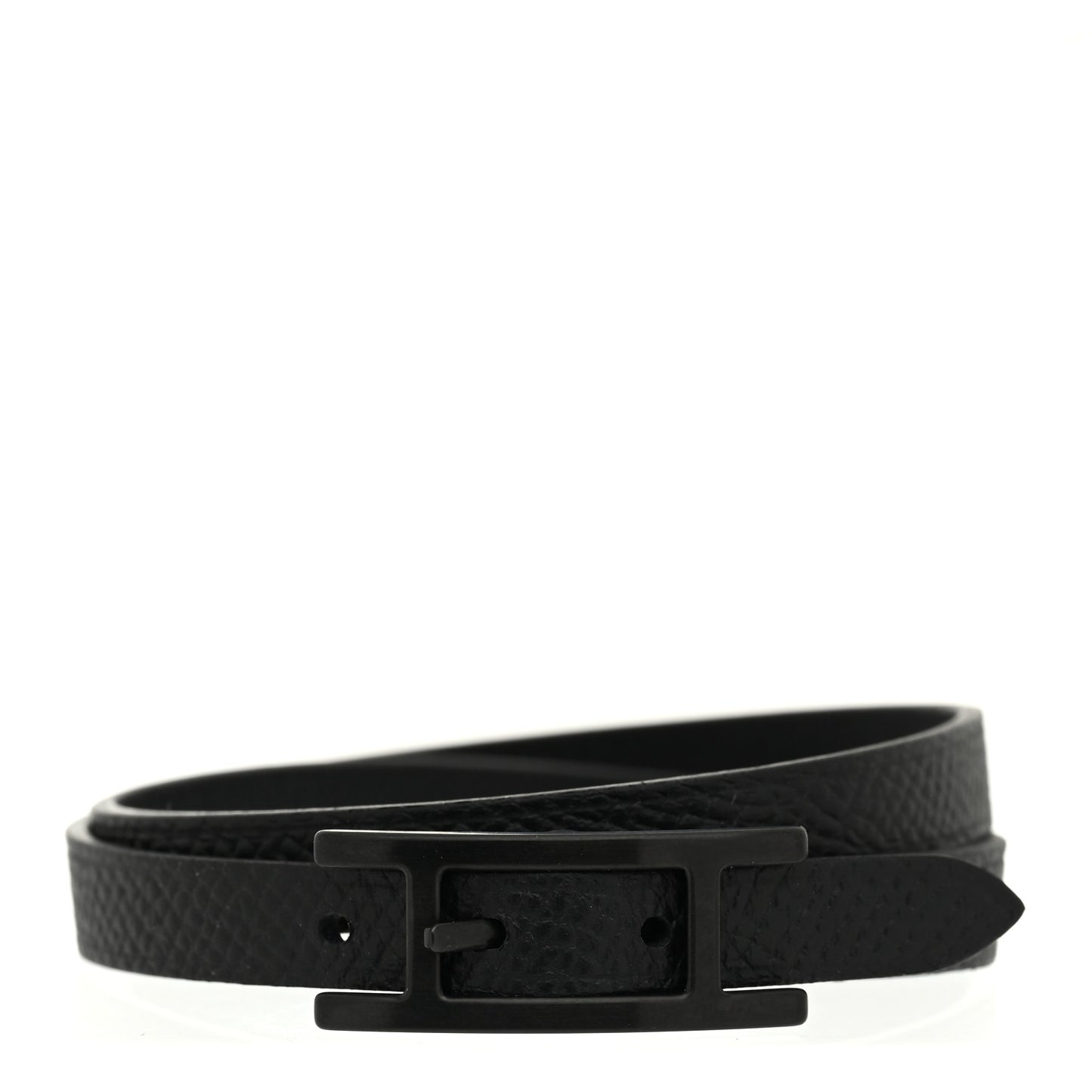 Epsom Behapi Double Tour Bracelet Black