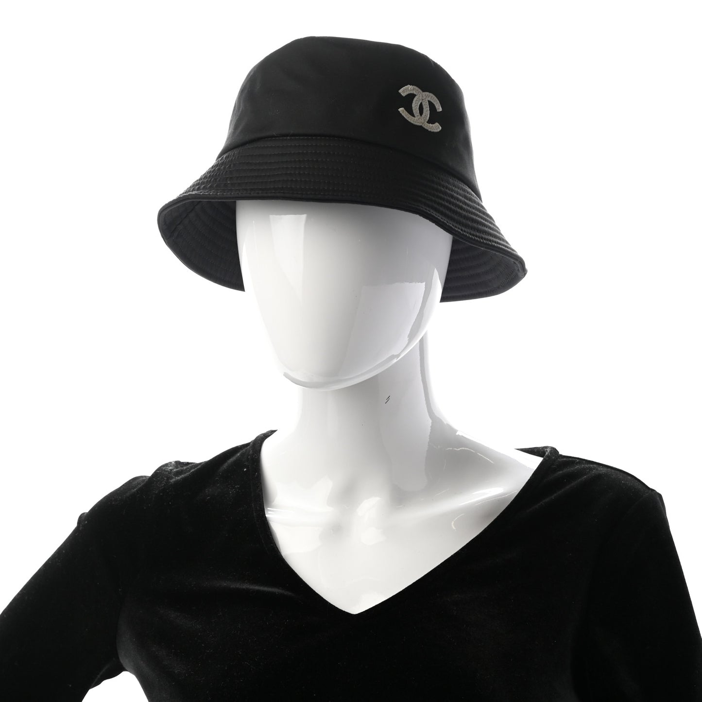 Canvas CC Bucket Hat M Black