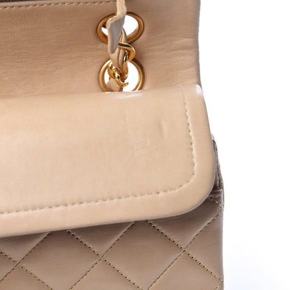 Chanel Lambskin Quilted Small Double Flap Beige 19 of 19