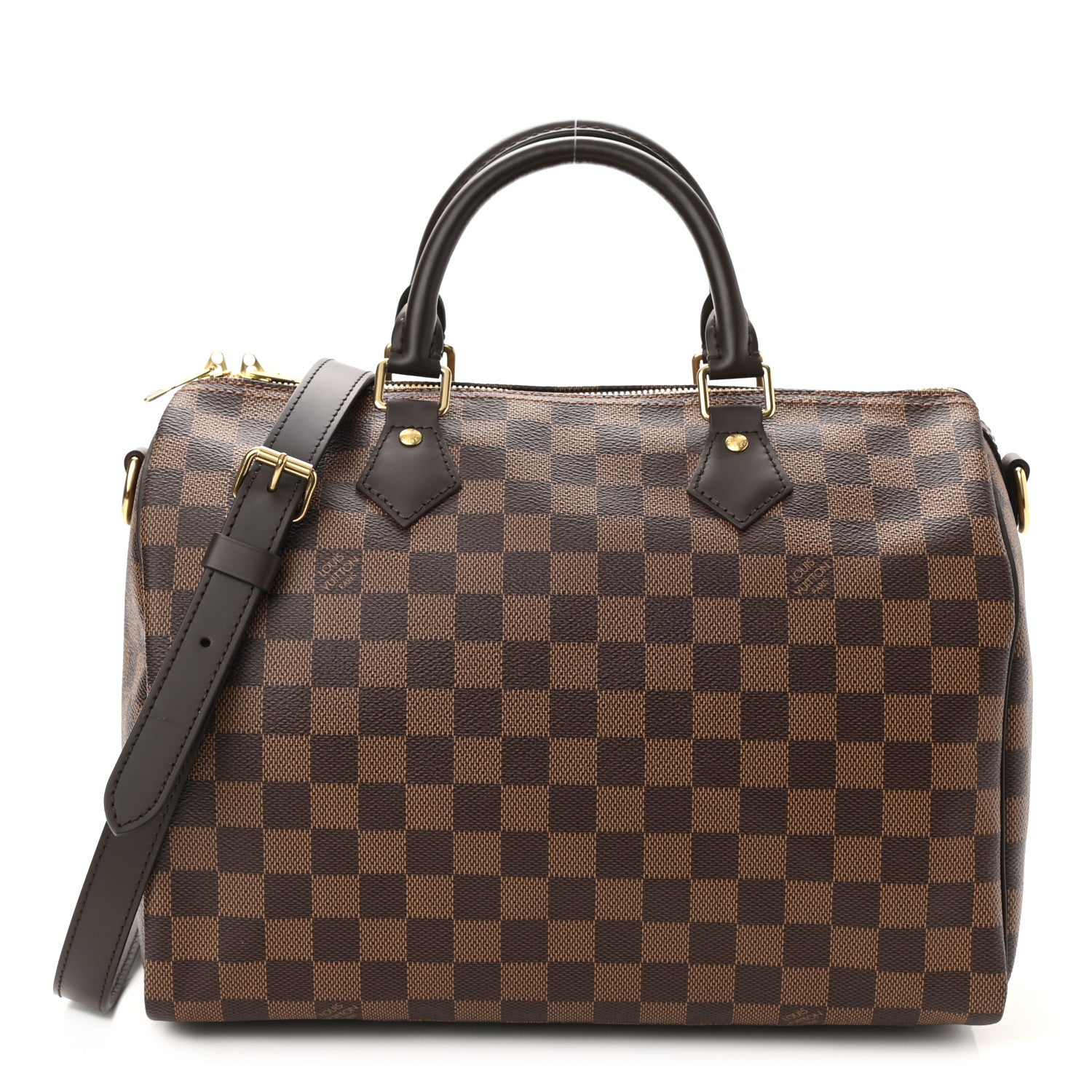 Louis Vuitton Damier Ebene Speedy Bandouliere 30 1 of 8
