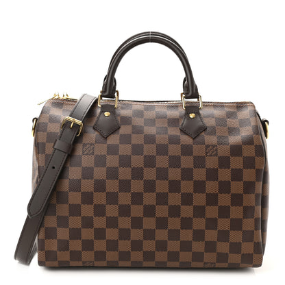 Louis Vuitton Damier Ebene Speedy Bandouliere 30 1 of 8