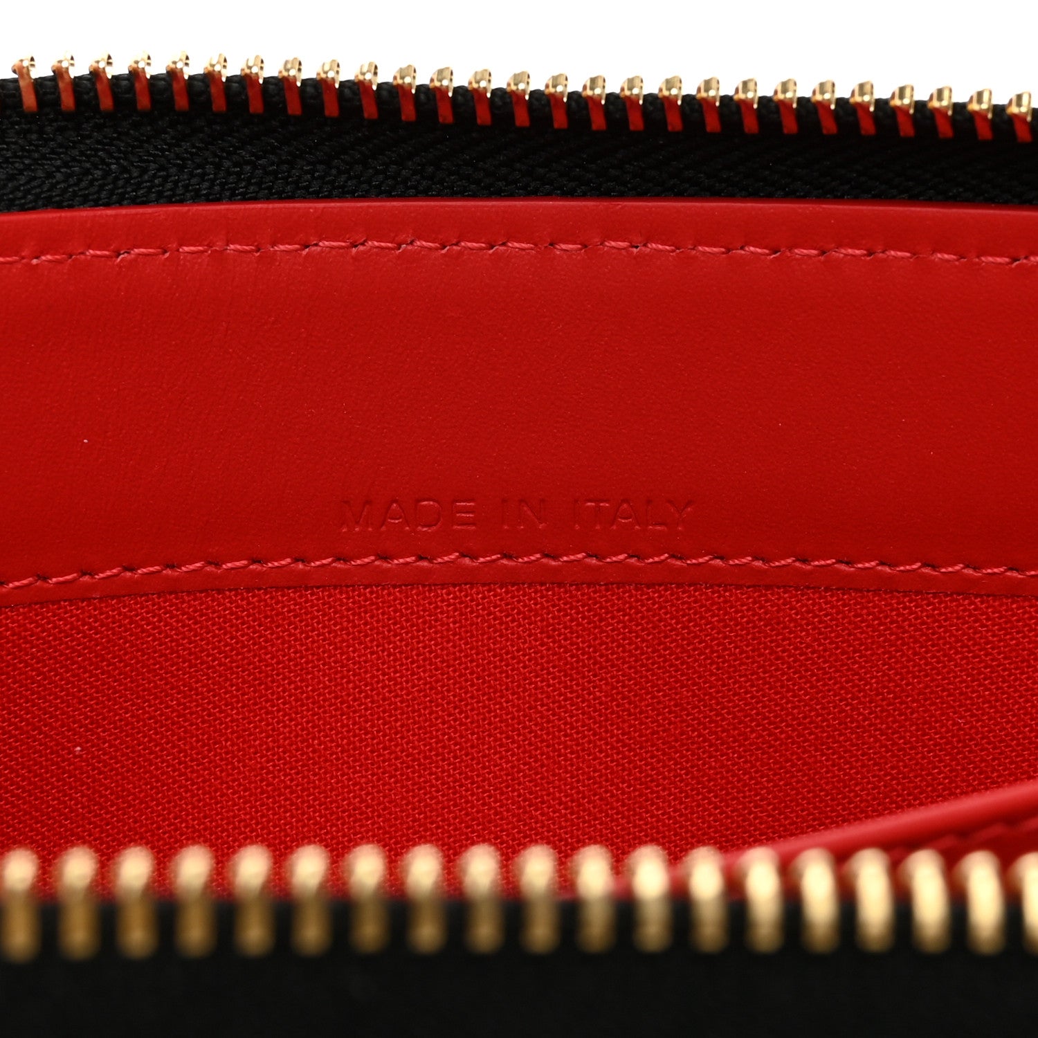 Christian Louboutin Calfskin Empire Leopard Panettone Zip Around Wallet Brown 7 of 10