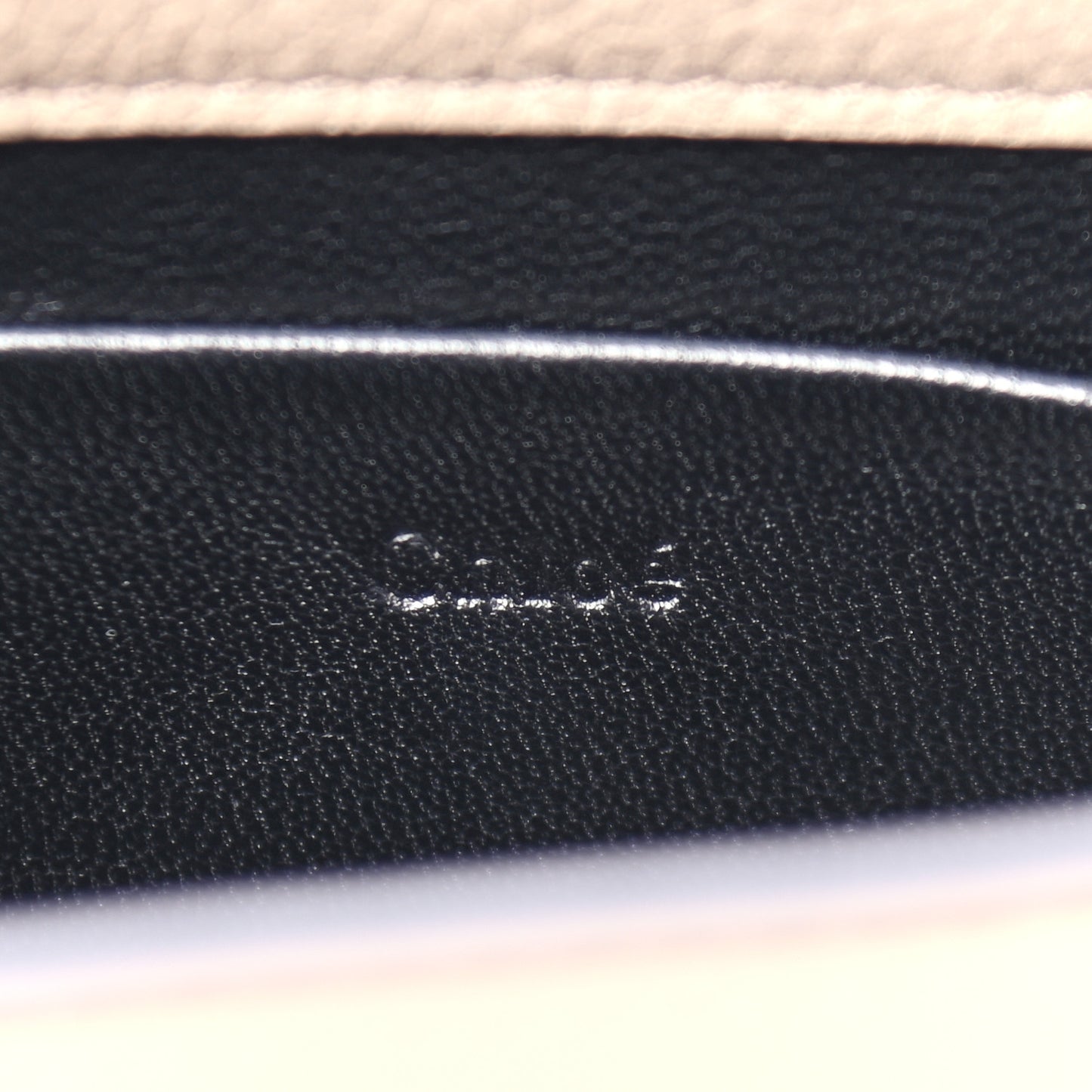 Calfskin Small Nile Bracelet Minaudiere Bag Motty Grey