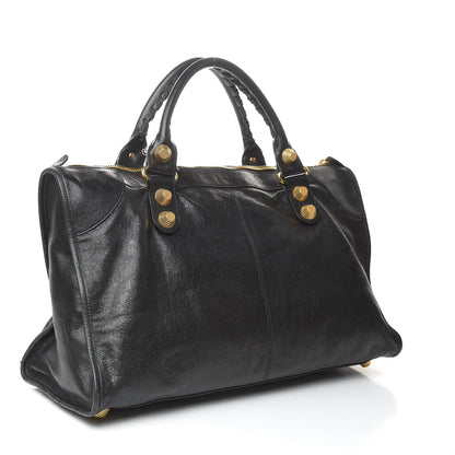 Balenciaga Agneau Giant 21 Gold Hardware Work Black 3 of 13