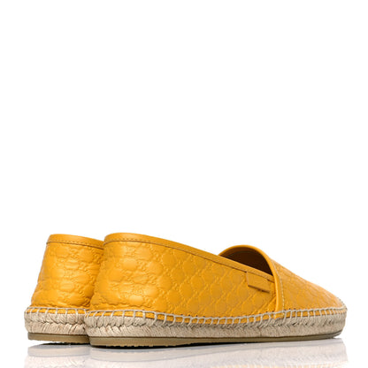 Gucci Microguccissima Soft Espadrilles 37.5 New Buttercup 3 of 4