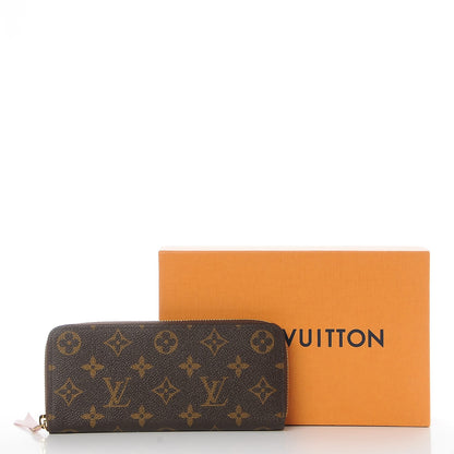 Louis Vuitton Monogram Clemence Wallet Rose Ballerine 8 of 8