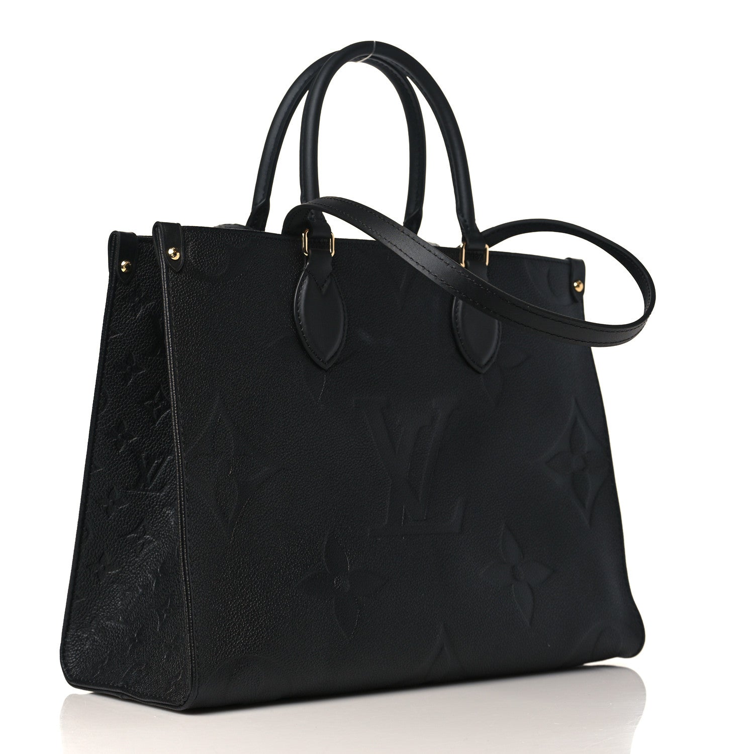 Louis Vuitton Empreinte Monogram Giant Onthego MM Black 3 of 8