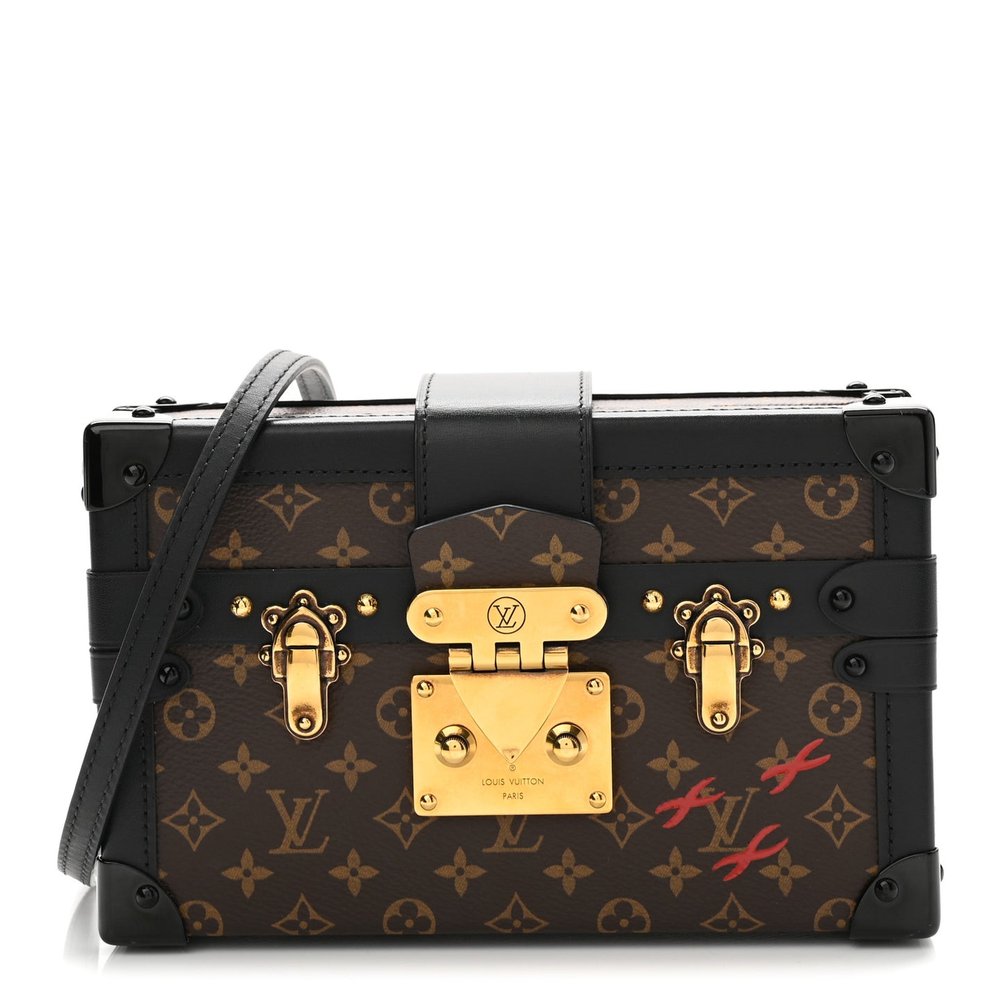 Monogram Petite Malle Black