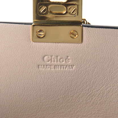 Chloe Ayers Perforated Mini Drew Shoulder Bag Washed Blue 6 of 10