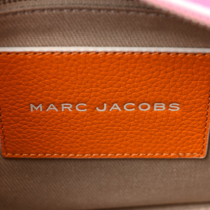 Marc Jacobs Grained Calfskin Small The Tote Bag Pink Orange 6 of 8