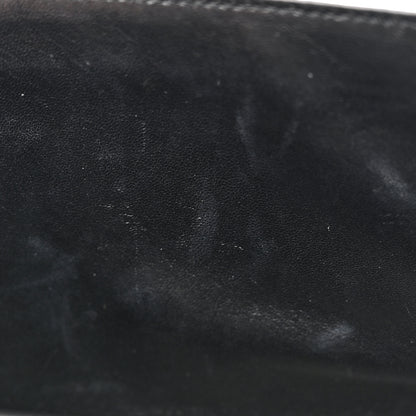 Saint Laurent Suede Embroidered Small Monogram Kate Satchel Black 13 of 13