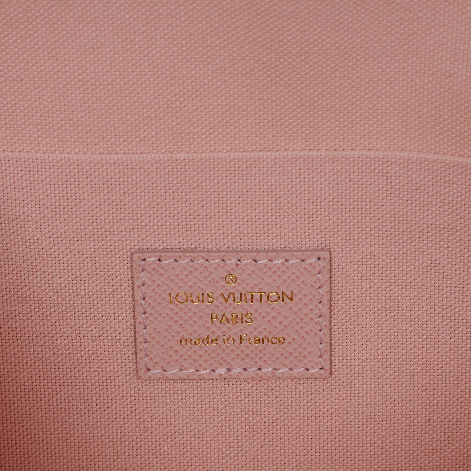 Louis Vuitton Damier Azur Pochette Felicie Chain Wallet Rose Ballerine 7 of 9