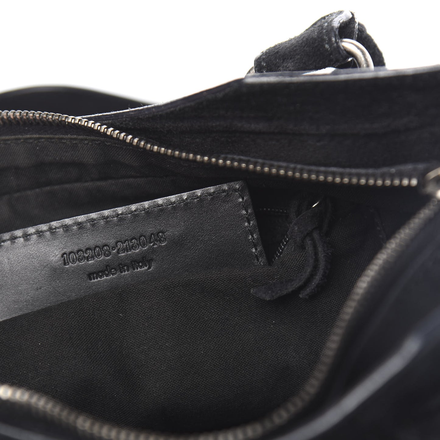 Baby Daim Suede Classic Hardware First Black