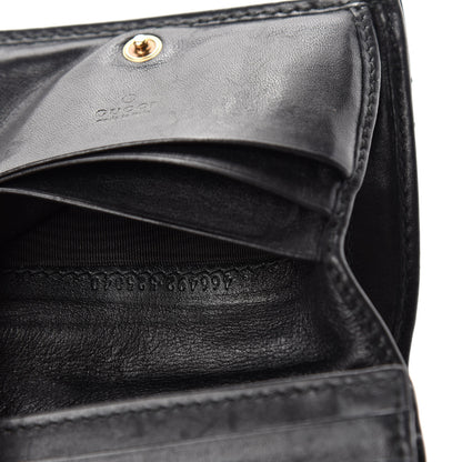 Gucci Calfskin Matelasse GG Marmont Card Case Wallet Black 8 of 9